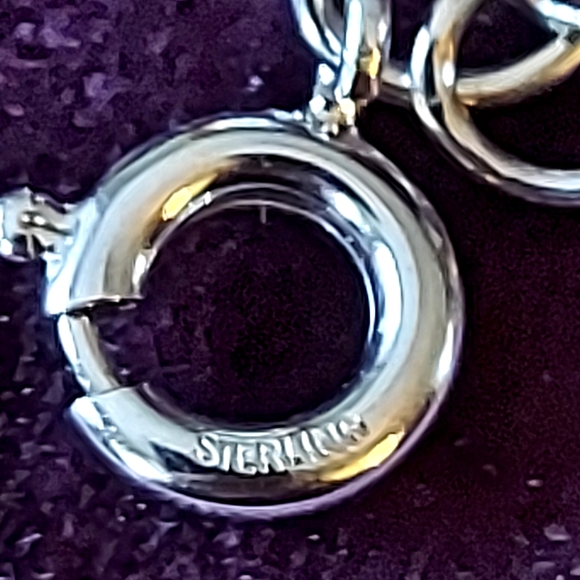 Sterling Silver Charm Bracelet - Picture 9 of 10